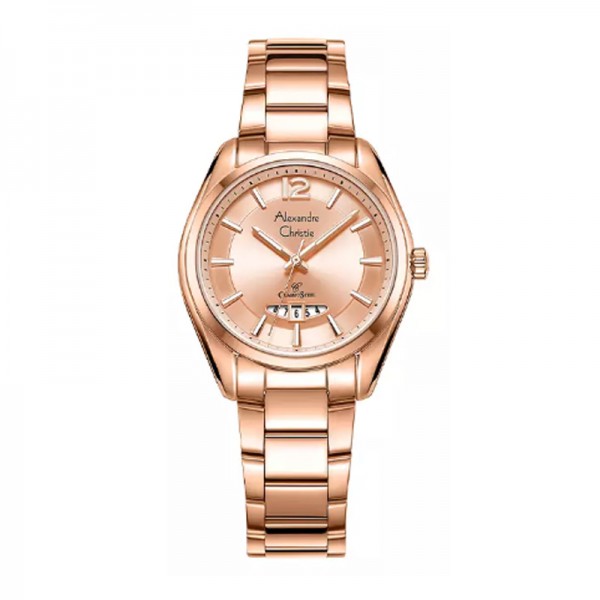Alexandre Christie AC 8679 Rosegold Full Lady LDBRGLN